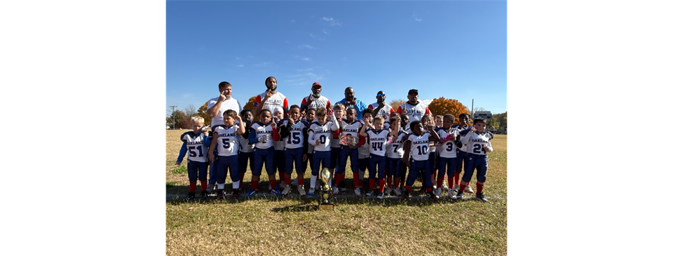 2025 SMTYFL Super Bowl Champions - Oakland 7U